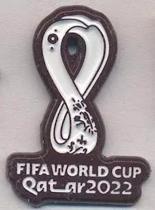 Чемп-т Світу ЧС-2022 (Катар) емблема3 важмет / World cup football logo pin badge