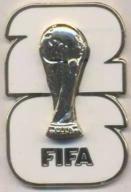 Чемпіонат Світу ЧС-2026 емблема'3D' ЕМАЛЬ/World cup 2026 football logo pin badge