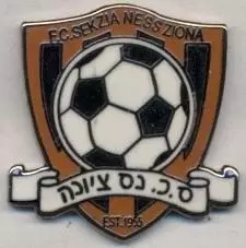 футбол.клуб Секція Нес-Ціона Ізраїль2 ЕМАЛЬ/Sekzia Nes Ziona,Israel football pin