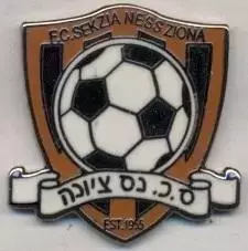 футбол.клуб Секція Нес-Ціона Ізраїль2 ЕМАЛЬ/Sekzia Nes Ziona,Israel football pin