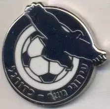 футбол.клуб Іроні Нешер (Ізраїль) ЕМАЛЬ / Ironi Nesher,Israel football pin badge