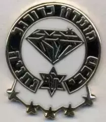 футбол.клуб Маккабі Нетанья (Ізраїль)3 ЕМАЛЬ/Maccabi Netanya,Israel football pin