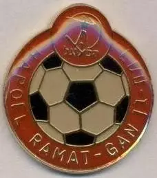футбол.клуб Хап.Рамат-Г.Ізраїль офіц.важмет/Hapoel Ramat Gan,Israel football pin