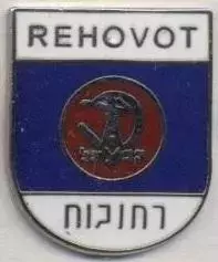 футбол.клуб Хапоель Реховот (Ізраїль) ЕМАЛЬ / Hapoel Rehovot,Israel football pin