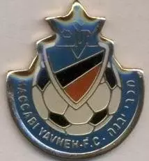 футбол.клуб Маккабі Явне (Ізраїль офіц. важмет/Maccabi Yavne,Israel football pin