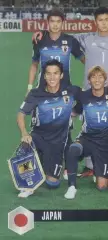 постер А4 футбол зб.Японія 2018 Кікер/Japan national football team Kicker poster