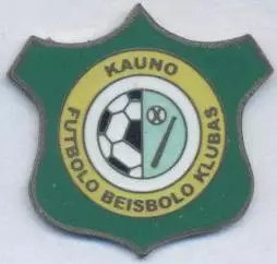 футбольний клуб ФБК Каунас (Литва важмет/FBK Kaunas,Lithuania football pin badge