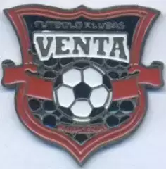 футбол.клуб Вента Куршенай (Литва) важмет /Venta Kursenai,Lithuania football pin