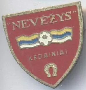 футбол.клуб Невежис (Литва) важмет / Nevezis Kedainiai, Lithuania football badge