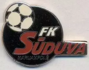 футбол.клуб Судува (Литва2 ЕМАЛЬ/Suduva Marijampole,Lithuania football pin badge