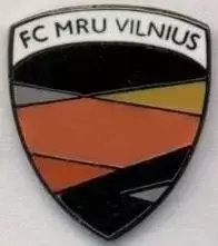 футбол.клуб МРУ Вільнюс (Литва) ЕМАЛЬ / MRU Vilnius,Lithuania football pin badge