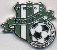 футбол.клуб Жальгірієтіс (Литва ЕМАЛЬ/Zalgirietis Vilnius,Lithuania football pin