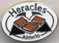 футбол.клуб Гераклес (Нідерл.) офіц.2 ЕМАЛЬ/Heracles Almelo,Netherl.football pin