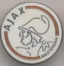 футбол.клуб Аякс Амстердам (Нідерл.)2 ЕМАЛЬ /AFC Ajax,Netherlands football badge