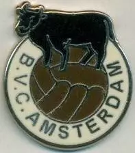 футбол.клуб БВК Амстердам (Нідерл.) ЕМАЛЬ/BVC Amsterdam,Netherlands football pin