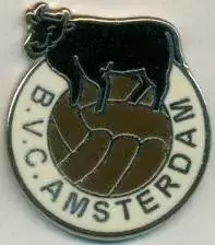 футбол.клуб БВК Амстердам (Нідерл.) ЕМАЛЬ/BVC Amsterdam,Netherlands football pin