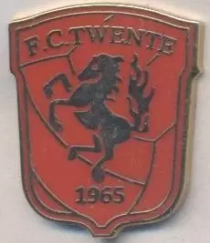 футбол.клуб Твенте (Нідерланди)2 ЕМАЛЬ /FC Twente,Netherlands football pin badge