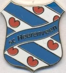 футбол.клуб Херенвен (Нідерланди)1 ЕМАЛЬ /SC Heerenveen,Netherlands football pin