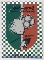 наклейка люмінесц.футбол Седан (Франція) /Sedan-Ardennes,France football sticker