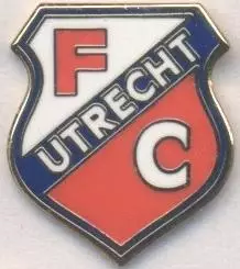 футбол.клуб Утрехт (Нідерланди)3 ЕМАЛЬ/FC Utrecht,Netherlands football pin badge