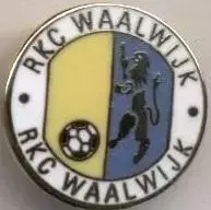 футбол.клуб Валвейк (Нідерл.) офіц.2 ЕМАЛЬ/RKC Waalwijk,Netherlands football pin