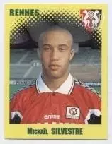 наклейка футбол М.Сільвестр (Франція) / M.Silvestre,Rennes,France player sticker