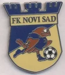 футбол.клуб Нові Сад (Сербія1 ЕМАЛЬ/FK Novi Sad,Serbia football enamel pin badge