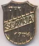 футбол.клуб Славія НС.Сербія офіц. важмет/Slavija Novi Sad,Serbia football badge