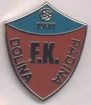 футбольний клуб Долина (Сербія) ЕМАЛЬ/FK Dolina Padina,Serbia football pin badge