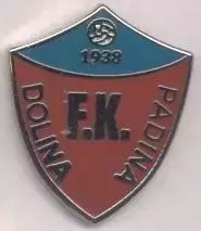 футбольний клуб Долина (Сербія) ЕМАЛЬ/FK Dolina Padina,Serbia football pin badge