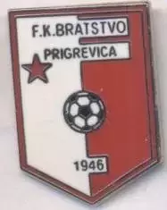 футбол.клуб Братство П.(Сербія) ЕМАЛЬ/FK Bratstvo Prigrevica,Serbia football pin