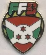 Бурунді,федерація футболу,№3 ЕМАЛЬ /Burundi football federation enamel pin badge