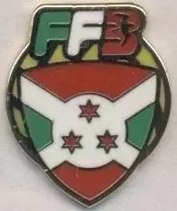 Бурунді,федерація футболу,№3 ЕМАЛЬ /Burundi football federation enamel pin badge