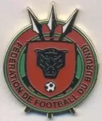 Бурунді,федерація футболу,№5 ЕМАЛЬ /Burundi football federation enamel pin badge