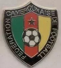 Камерун,федерація футболу,№1 ЕМАЛЬ/Cameroon football federation enamel pin badge