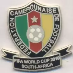 Камерун,федерація футболу,№2 ЕМАЛЬ/Cameroon football federation enamel pin badge