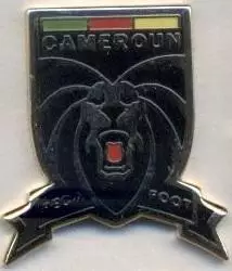Камерун,федерація футболу,№6 ЕМАЛЬ/Cameroon football federation enamel pin badge