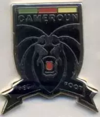 Камерун,федерація футболу,№6 ЕМАЛЬ/Cameroon football federation enamel pin badge