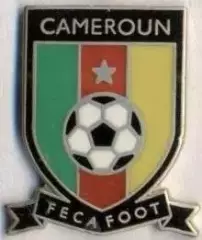 Камерун,федерація футболу,№8 ЕМАЛЬ/Cameroon football federation enamel pin badge