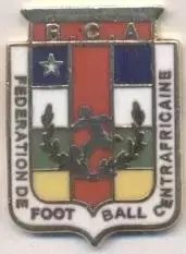 ЦАР,федерація футболу,№3 ЕМАЛЬ /Central African Republic football federation pin