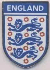 Англія, федерація футболу, офіц.3 важмет / England football federation pin badge
