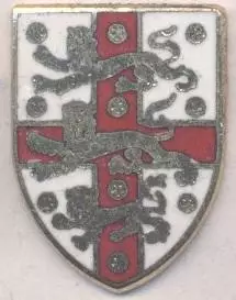 Англія, федерація футболу, офіц.1 ЕМАЛЬ / England football federation pin badge