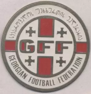 Грузія, федерація футболу, важмет3 / Georgia football assn. federation pin badge