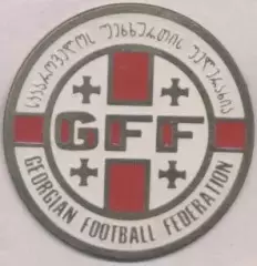 Грузія, федерація футболу, важмет3 / Georgia football assn. federation pin badge