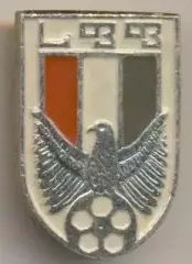 10шт Грузія, федерація футболу, алюміній / Georgia football federation 10 badges