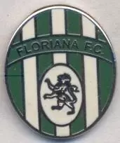 футбол.клуб Флоріана (Мальта)4 ЕМАЛЬ/Floriana FC,Malta football enamel pin badge