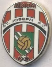 футбол.клуб Мсіда (Мальта)2 ЕМАЛЬ / Msida St-Joseph FC, Malta football pin badge