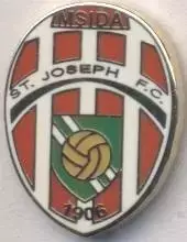 футбол.клуб Мсіда (Мальта)2 ЕМАЛЬ / Msida St-Joseph FC, Malta football pin badge