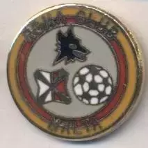 футбол.фан-клуб Рома (Італія-Мальта) ЕМАЛЬ/AS Roma-Malta football fans pin badge