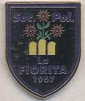 футбол.клуб Ля-Фіоріта (Сан-Марино)1 ЕМАЛЬ/SP La Fiorita,San Marino football pin
